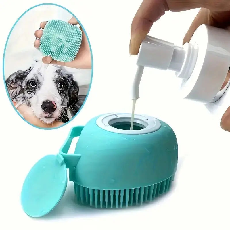 Pet Hair Removal Comb - Professional Grooming Brush and Deshedding Tool with One-Click Cleaning Mechanism for Dogs and Cats